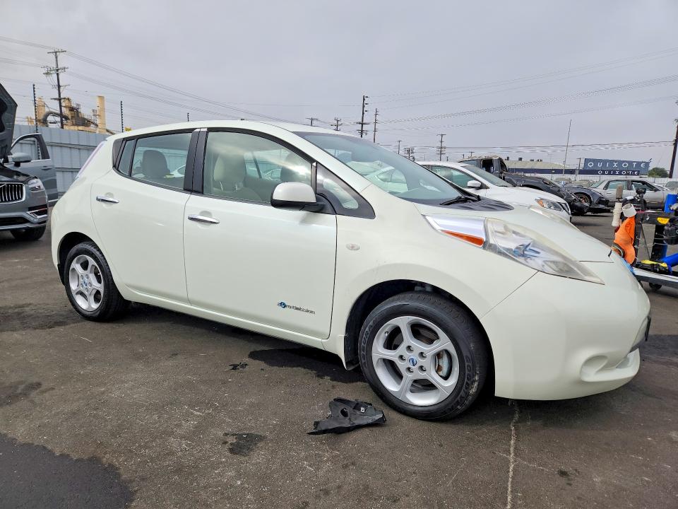 2012 Nissan Leaf მანქანა იყიდება აუქციონზე, vin: JN1AZ0CP1CT023831, აუქციონის ნომერი: 56151656