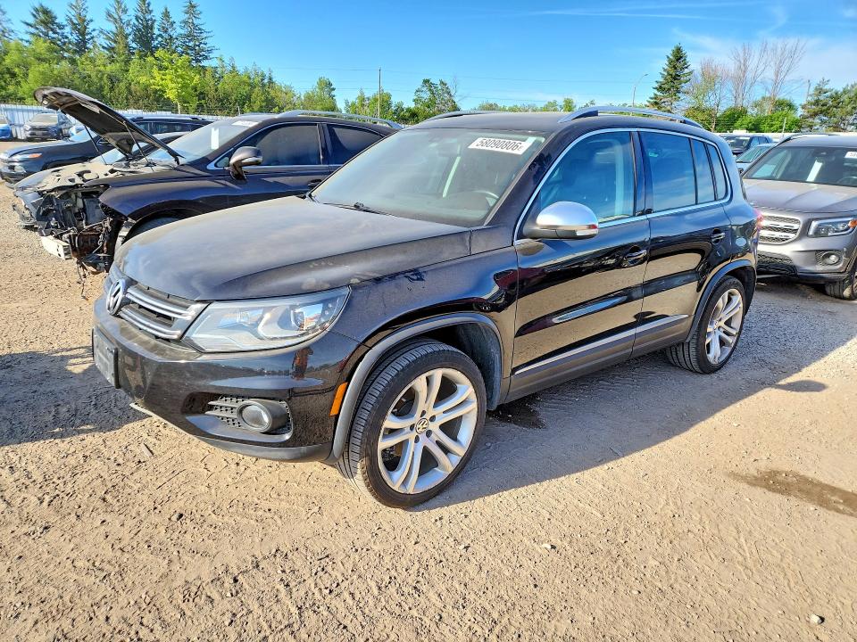 Продажа на аукционе авто 2012 Volkswagen Tiguan, vin: WVGBV7AX3CW583921, номер лота: 58090806