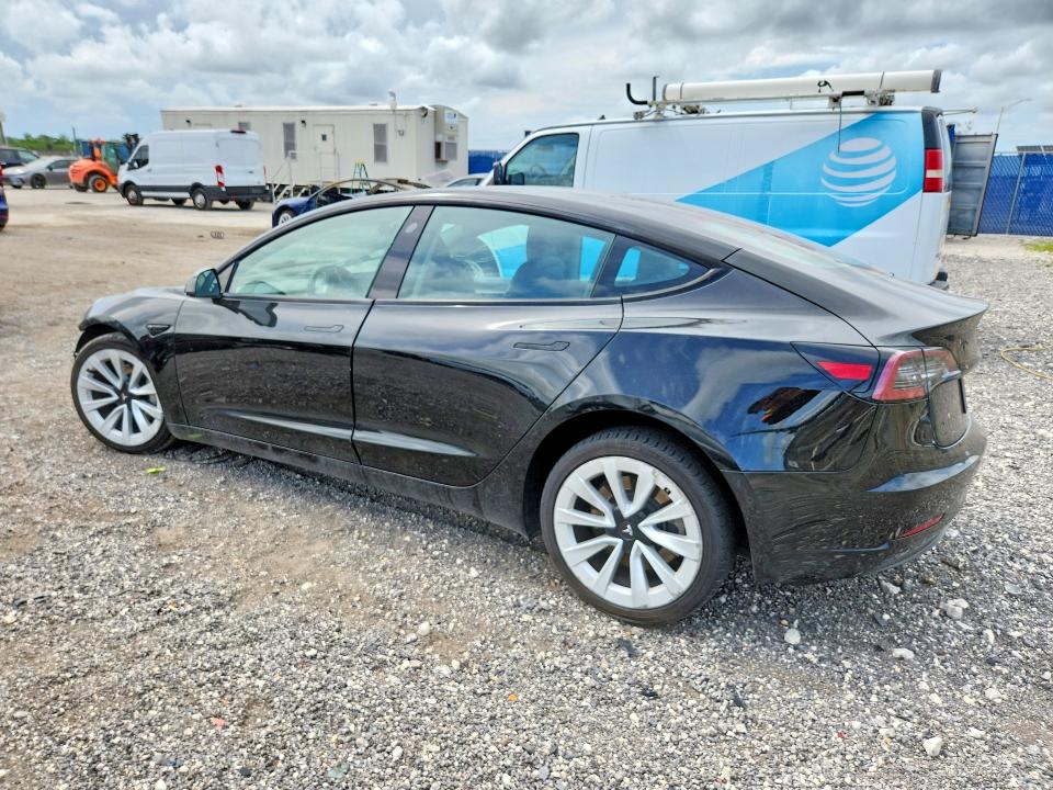 Продаж на аукціоні авто 2022 Tesla Model 3, vin: 5YJ3E1EA9NF370278, номер лоту: 56848026