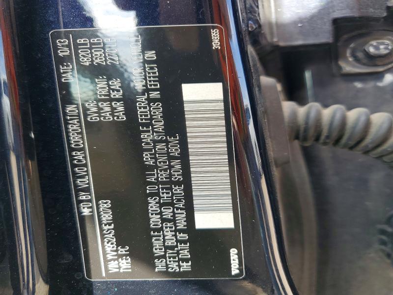 Aukcja sprzedaży 2014 Volvo S80, vin: YV1952AS1E1180783, numer aukcji: 56842146