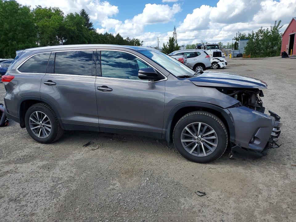 Продажа на аукционе авто 2019 Toyota Highlander, vin: 5TDJZRFH7KS592721, номер лота: 57809086