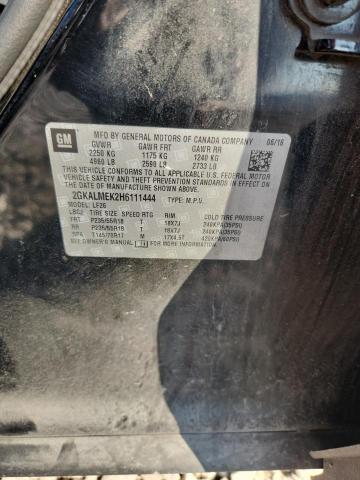 Aukcja sprzedaży 2017 Gmc Terrain, vin: 2GKALMEK2H6111444, numer aukcji: 56817156