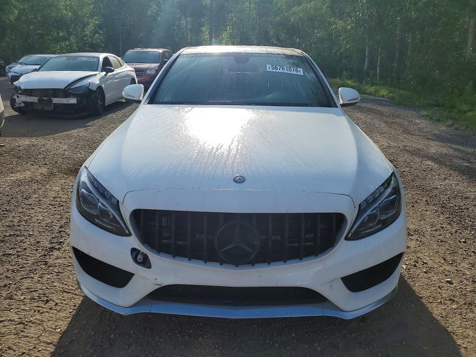 56761076 :رقم المزاد ، 55SWF4KB7FU038848 vin ، 2015 Mercedes-benz C مزاد بيع