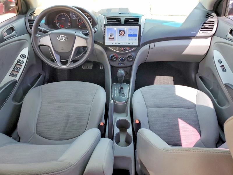 57598656 :رقم المزاد ، KMHCT4AE6FU817752 vin ، 2015 Hyundai Accent مزاد بيع