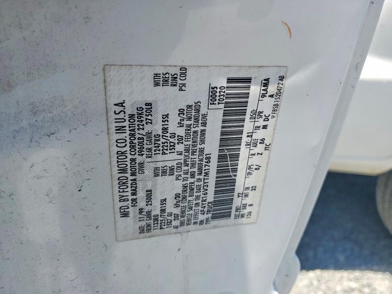 Продажа на аукционе авто 2000 Mazda B3000, vin: 4F4YR16V3YTM17681, номер лота: 56571956