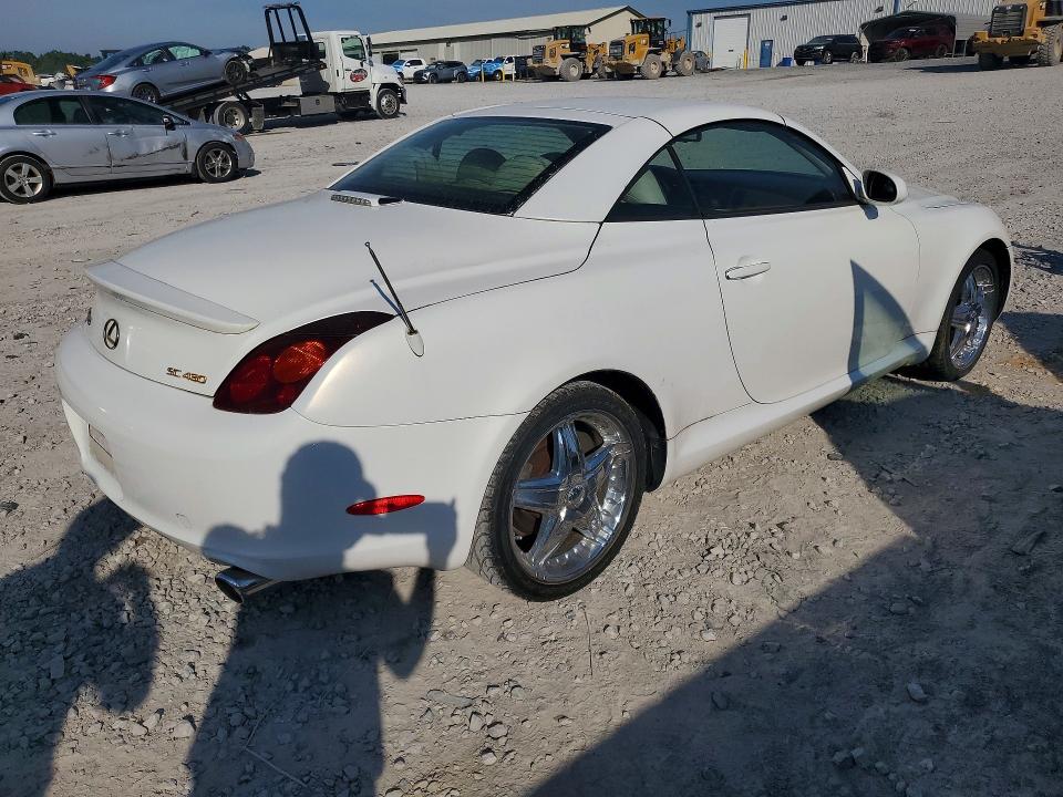 Aukcja sprzedaży 2002 Lexus Sc, vin: JTHFN48Y120019087, numer aukcji: 57027896