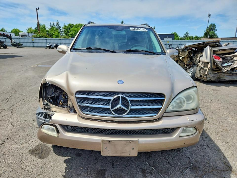 Продаж на аукціоні авто 2004 Mercedes-benz Ml, vin: 4JGAB57EX4A502958, номер лоту: 57576416