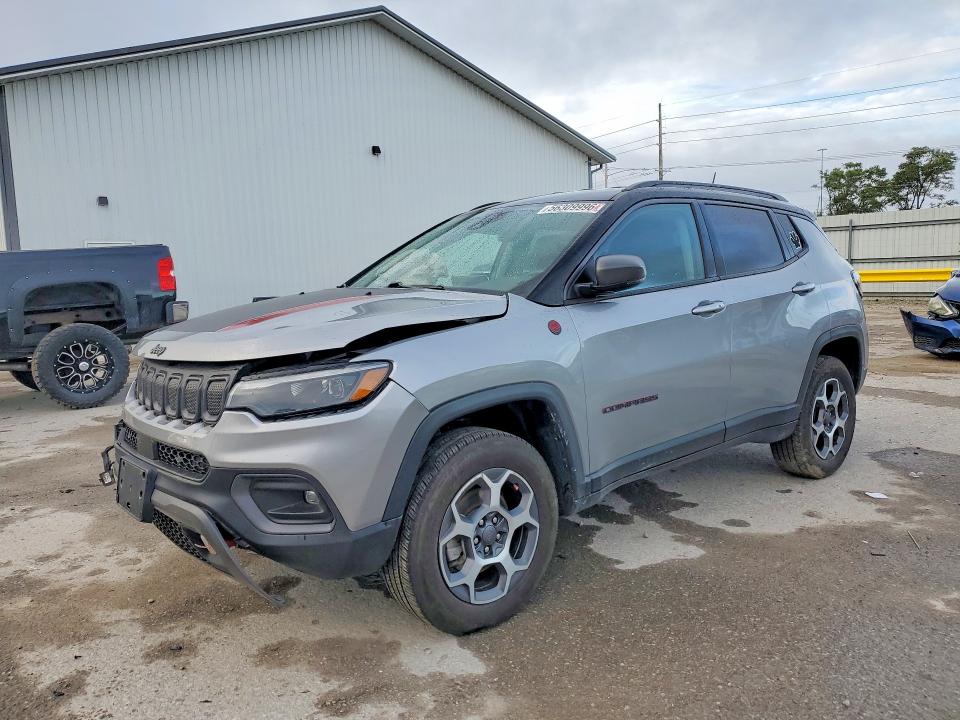 Aukcja sprzedaży 2022 Jeep Compass, vin: 3C4NJDDB9NT155257, numer aukcji: 56309996