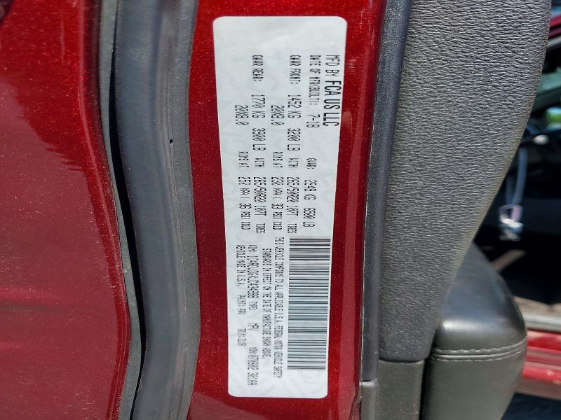 2018 Dodge Durango მანქანა იყიდება აუქციონზე, vin: 1C4RDJDGXJC434998, აუქციონის ნომერი: 55895866