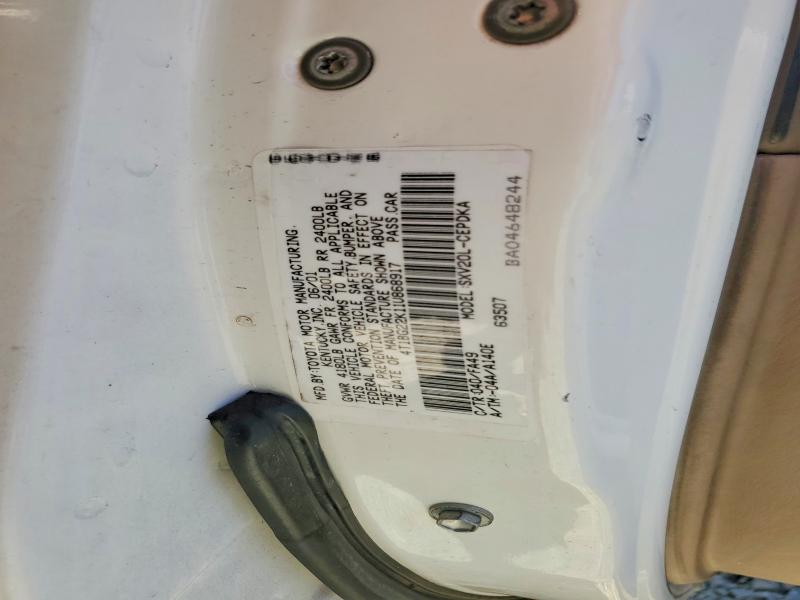 56806906 :رقم المزاد ، 4T1BG22K11U868917 vin ، 2001 Toyota Camry مزاد بيع