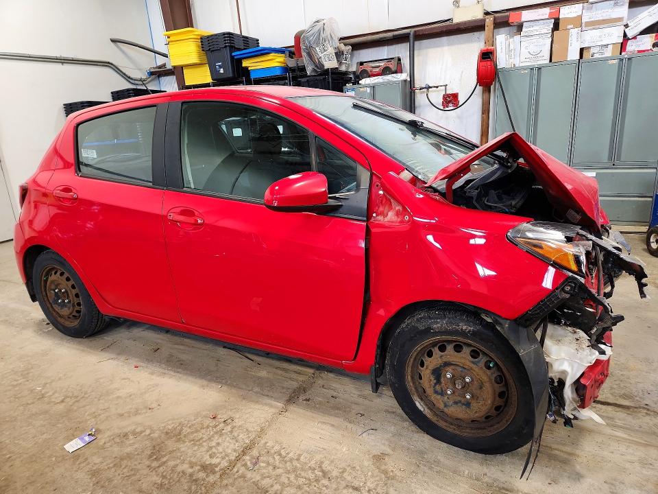 2015 Toyota Yaris მანქანა იყიდება აუქციონზე, vin: VNKKTUD39FA032239, აუქციონის ნომერი: 56356516