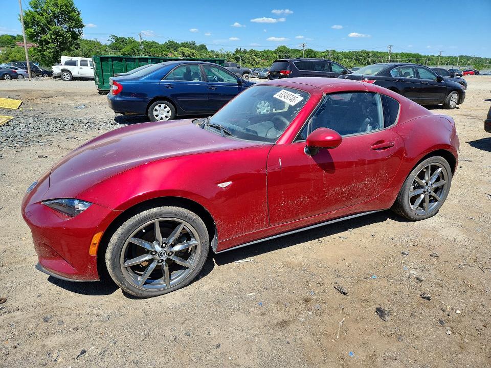 53349746 :رقم المزاد ، JM1NDAM70K0304262 vin ، 2019 Mazda Mx-5 Miata مزاد بيع