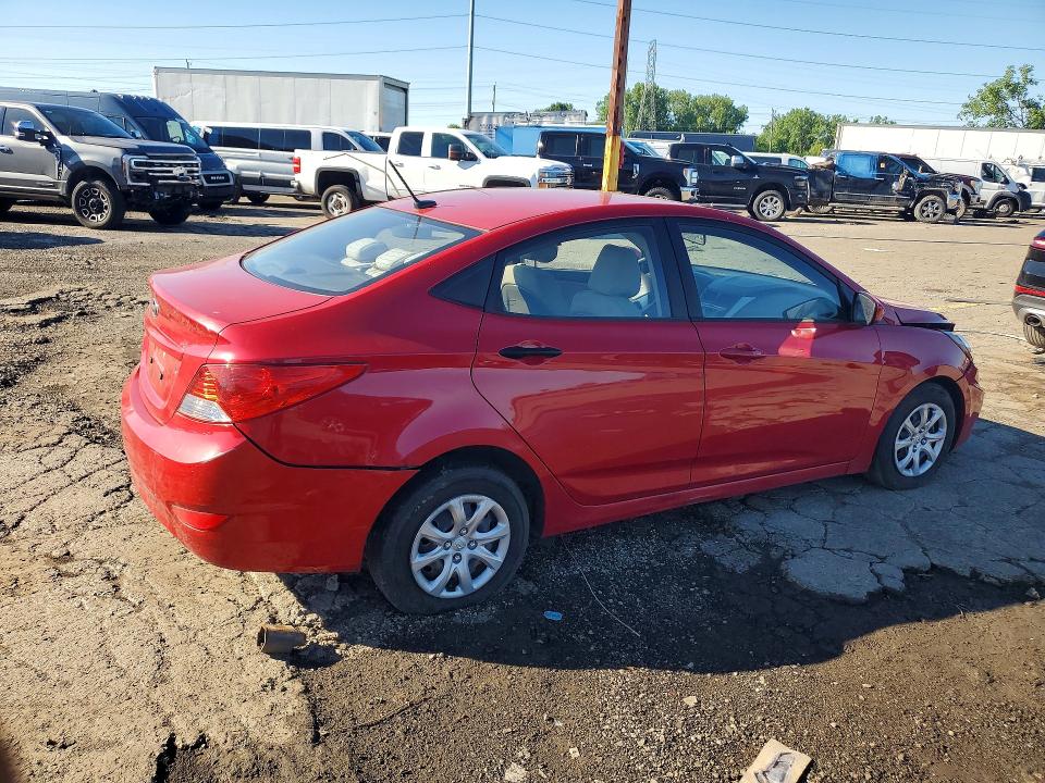 57514166 :رقم المزاد ، KMHCT4AEXEU777223 vin ، 2014 Hyundai Accent مزاد بيع
