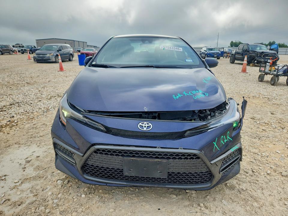 57543346 :رقم المزاد ، JTDS4MCE7MJ078593 vin ، 2021 Toyota Corolla مزاد بيع