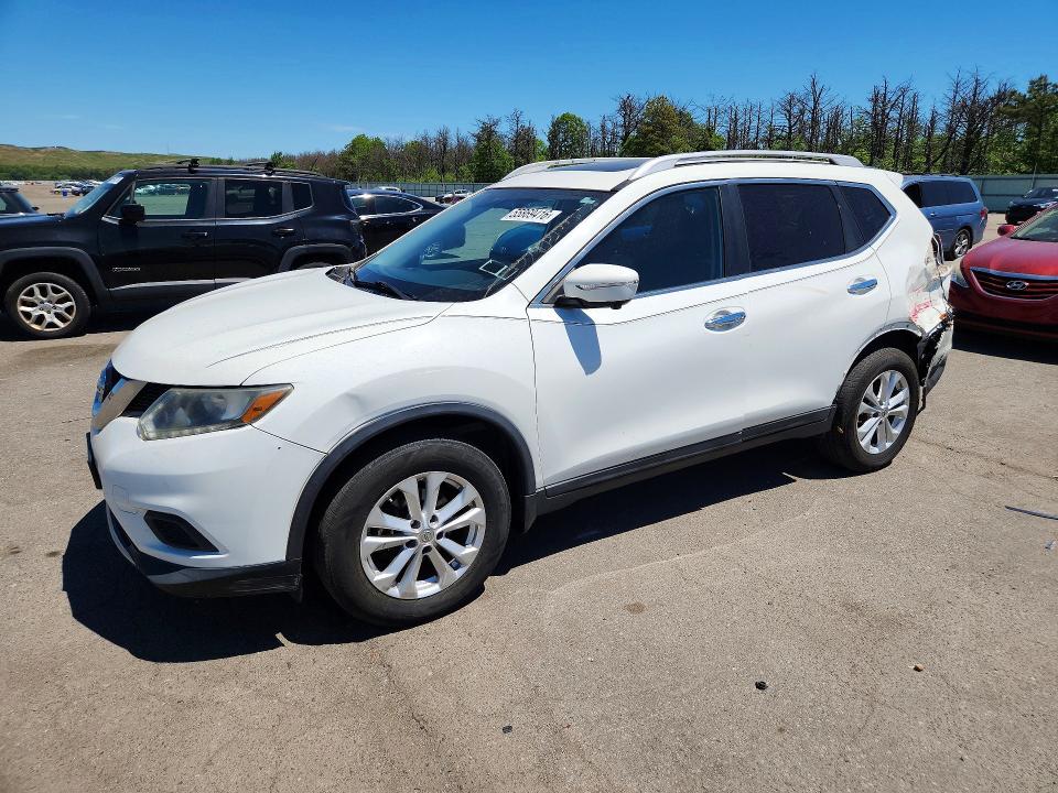 Продажа на аукционе авто 2015 Nissan Rogue, vin: 5N1AT2MV8FC893700, номер лота: 55869416