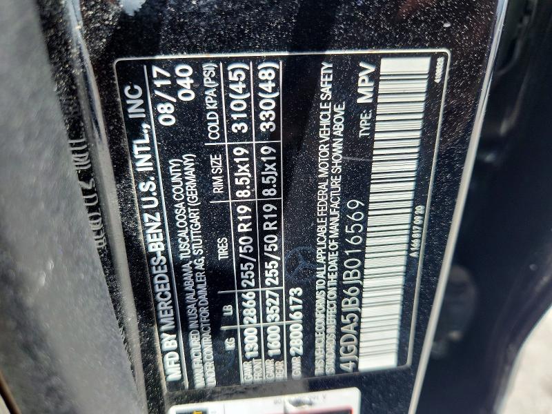 Aukcja sprzedaży 2018 Mercedes-benz Gle, vin: 4JGDA5JB6JB016569, numer aukcji: 56526326