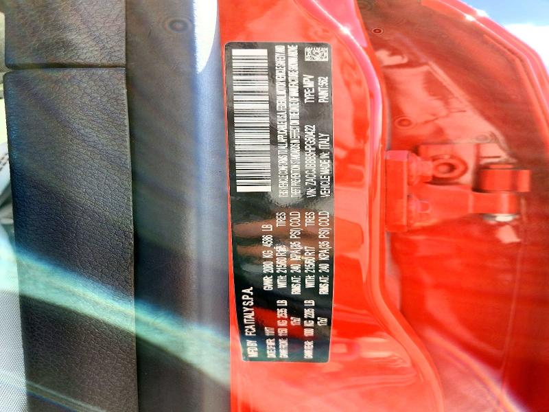 Продажа на аукционе авто 2017 Jeep Renagade, vin: ZACCJBBB5HPG50422, номер лота: 56687216