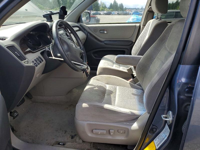 Aukcja sprzedaży 2001 Toyota Highlander, vin: JTEHF21A710037807, numer aukcji: 56850306