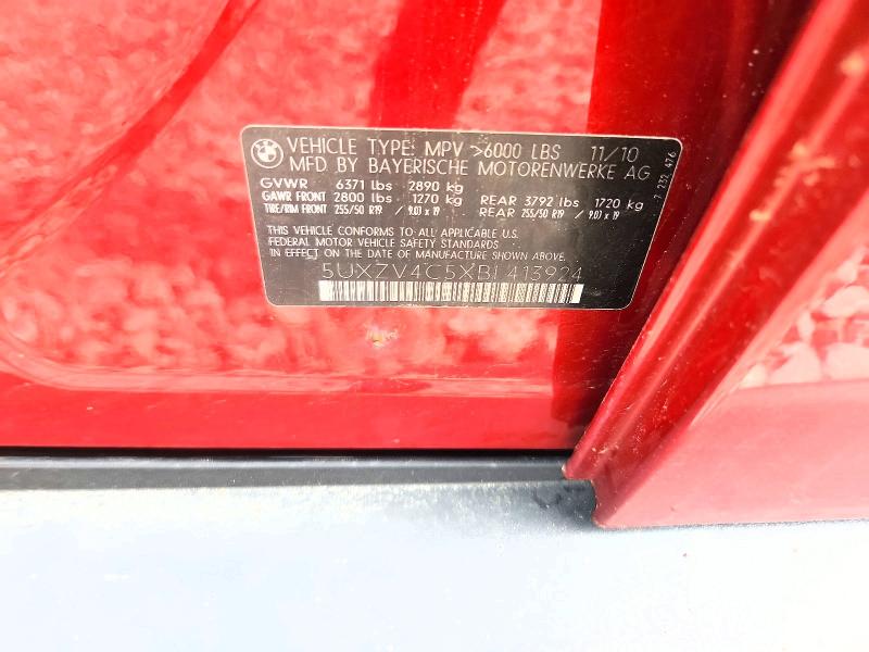 Продаж на аукціоні авто 2011 Bmw X5, vin: 5UXZV4C5XBL413924, номер лоту: 56277856
