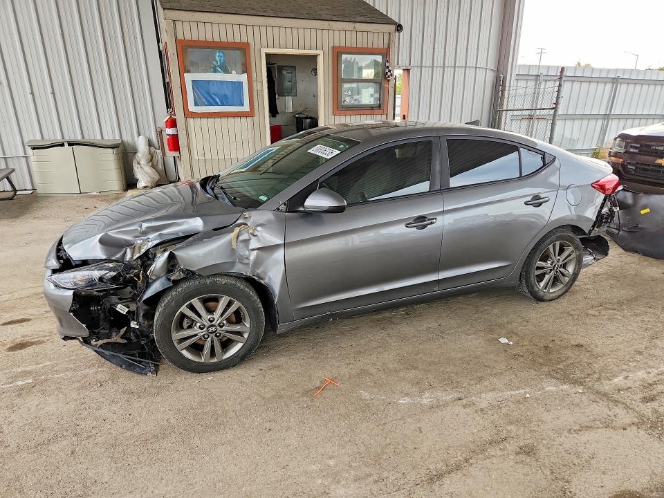 Auction sale of the 2018 Hyundai Elantra, vin: 5NPD84LF9JH313134, lot number: 58806336