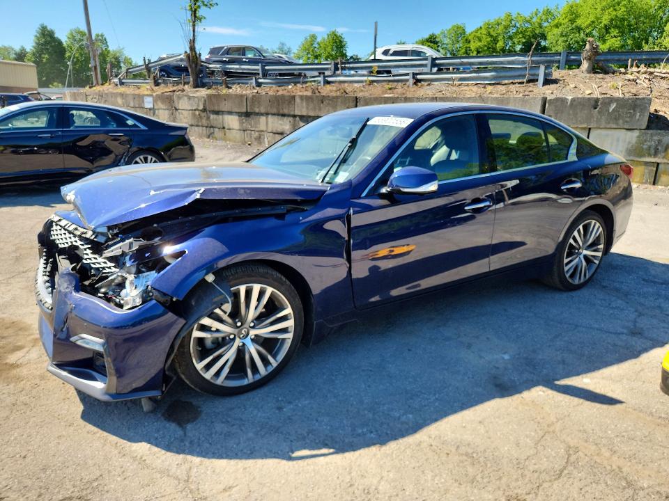 Продаж на аукціоні авто 2022 Infiniti Q50, vin: JN1EV7CRXNM342651, номер лоту: 55902556