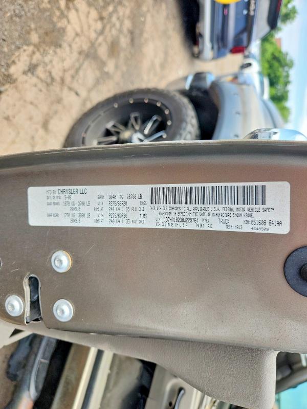 Продажа на аукционе авто 2008 Dodge Ram 1500, vin: 1D7HA18238J229764, номер лота: 58400286