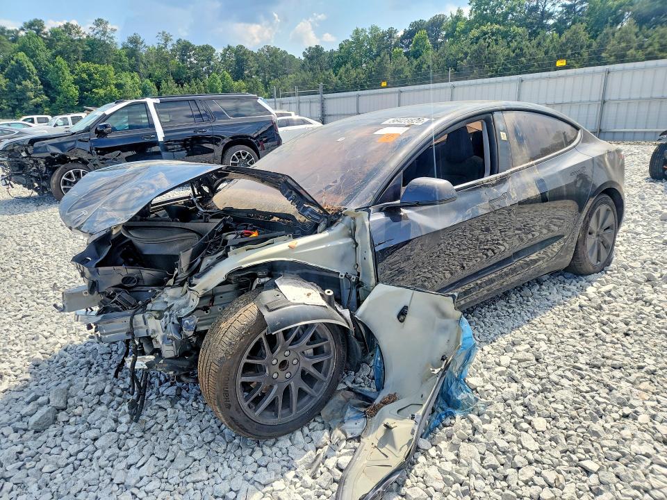 2025 Tesla Model 3 მანქანა იყიდება აუქციონზე, vin: 5YJ3E1EA2SF058766, აუქციონის ნომერი: 56423826