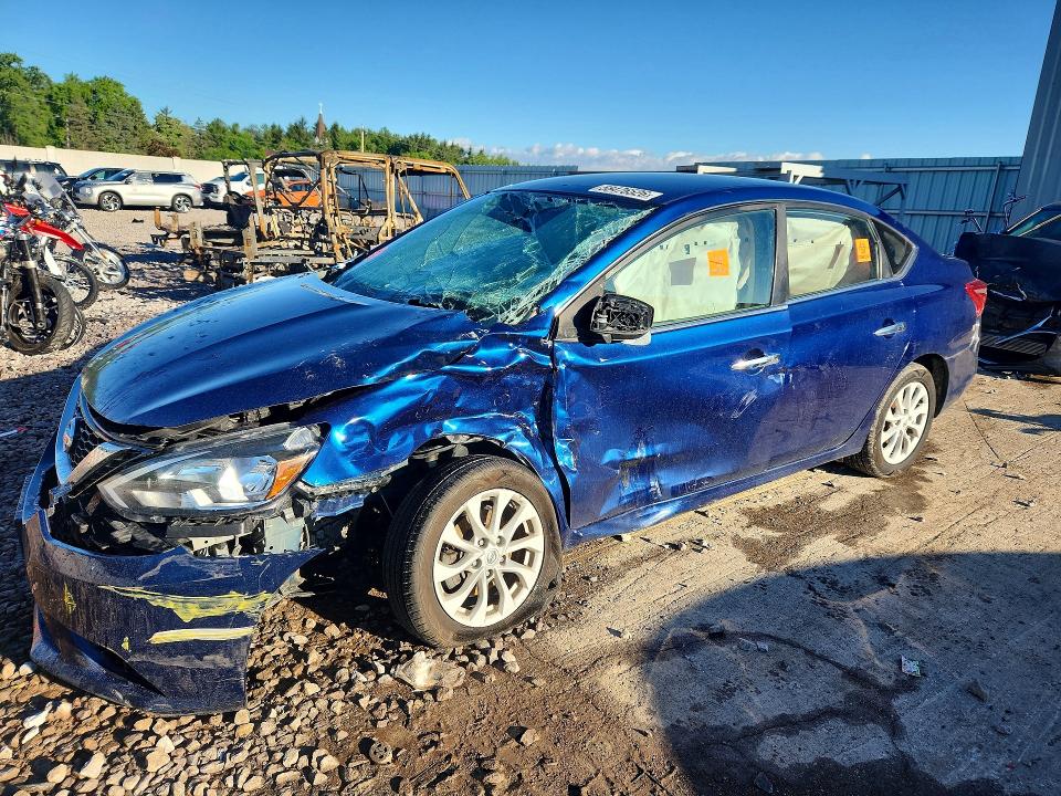Продажа на аукционе авто 2019 Nissan Sentra, vin: 3N1AB7AP2KY283208, номер лота: 58476526