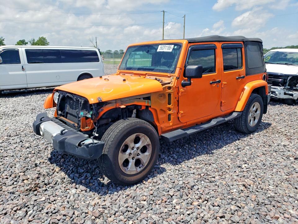 Продажа на аукционе авто 2013 Jeep Wrangler Unlimited, vin: 1C4BJWEG0DL520668, номер лота: 56301186