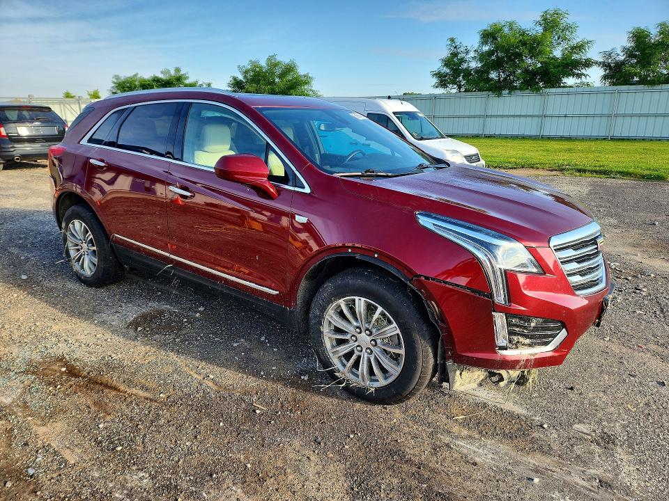 58886436 :رقم المزاد ، 1GYKNDRS7JZ170837 vin ، 2018 Cadillac Xt5 مزاد بيع