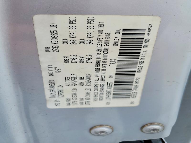 Продажа на аукционе авто 2007 Dodge Ram 1500, vin: 1D7HA16K87J635587, номер лота: 55928166