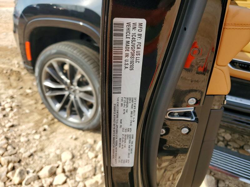 Продаж на аукціоні авто 2024 Jeep Grand Wagoneer, vin: 1C4SJVGP3RS192926, номер лоту: 58620976