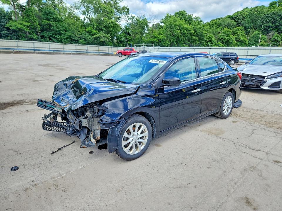 Продаж на аукціоні авто 2019 Nissan Sentra, vin: 3N1AB7AP5KY287222, номер лоту: 57367306