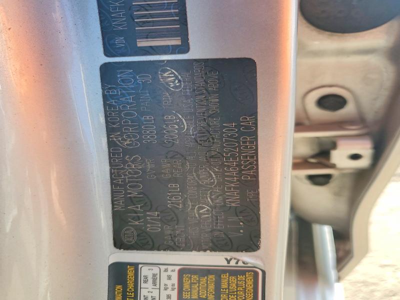 Продажа на аукционе авто 2014 Kia Forte, vin: KNAFK4A64E5207304, номер лота: 58079206