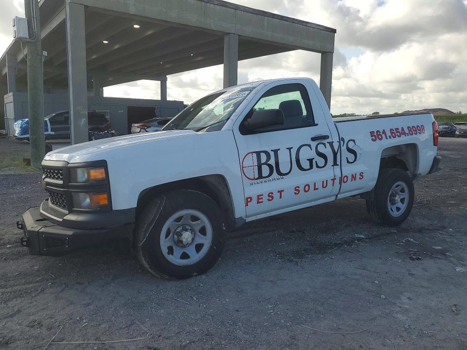 Auction sale of the 2014 Chevrolet Silverado, vin: 1GCNCPEHXEZ381153, lot number: 56449056