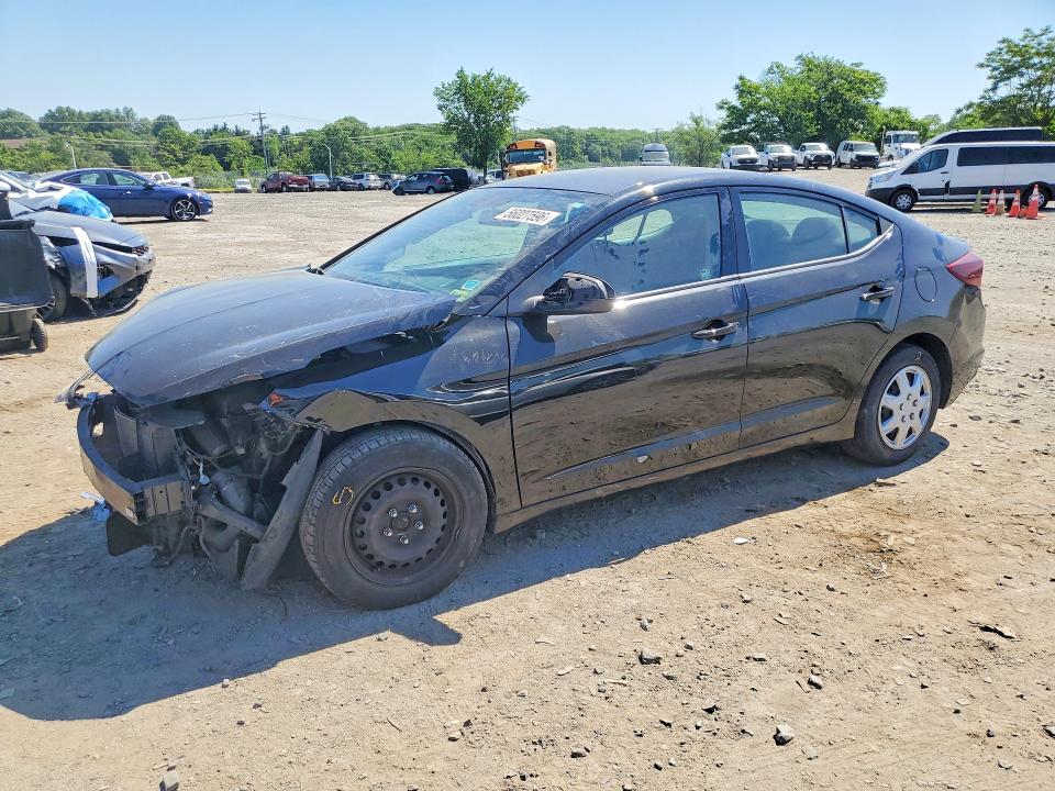 Продажа на аукционе авто 2019 Hyundai Elantra, vin: KMHD74LFXKU756043, номер лота: 56027596
