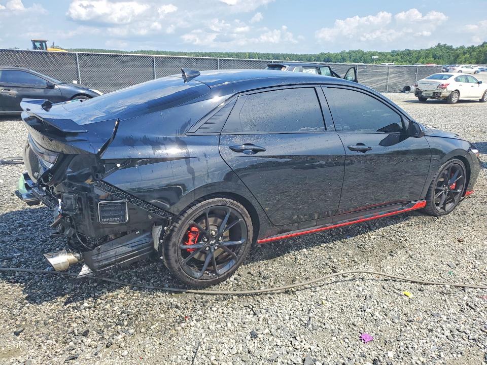 59103506 :رقم المزاد ، KMHLW4DK1SU026421 vin ، 2025 Hyundai Elantra N مزاد بيع