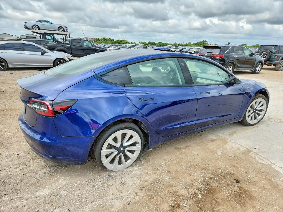 Продаж на аукціоні авто 2022 Tesla Model 3, vin: 5YJ3E1EA7NF370506, номер лоту: 56976866