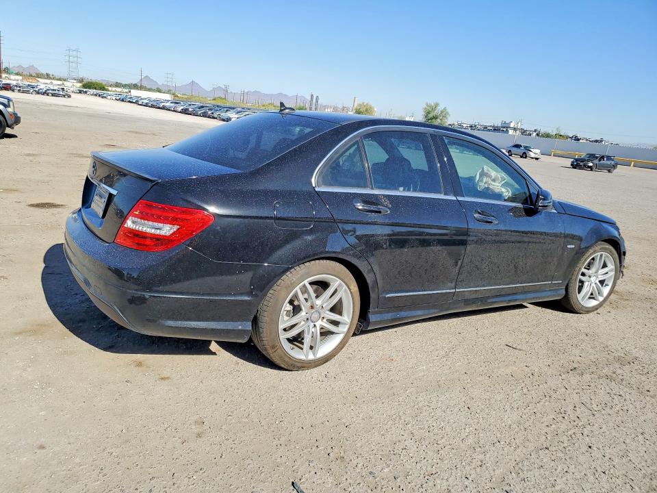 Auction sale of the 2012 Mercedes-benz C, vin: WDDGF4HB7CA637448, lot number: 56113176