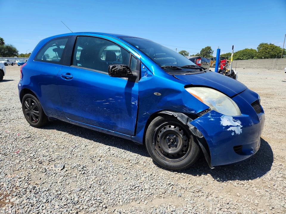 57306446 :رقم المزاد ، JTDJT923775097072 vin ، 2007 Toyota Yaris مزاد بيع