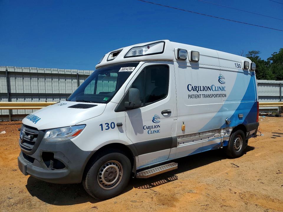 56834206 :رقم المزاد ، WD4PF0CD7KP039020 vin ، 2019 Mercedes-benz Sprinter مزاد بيع