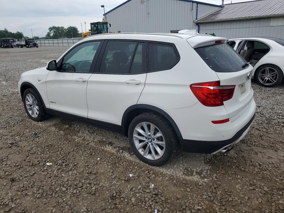 2016 Bmw X3 მანქანა იყიდება აუქციონზე, vin: 5UXWX9C59G0D85510, აუქციონის ნომერი: 59096356