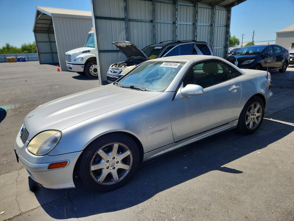 Aukcja sprzedaży 2002 Mercedes-benz Slk, vin: WDBKK49F62F252545, numer aukcji: 58834316