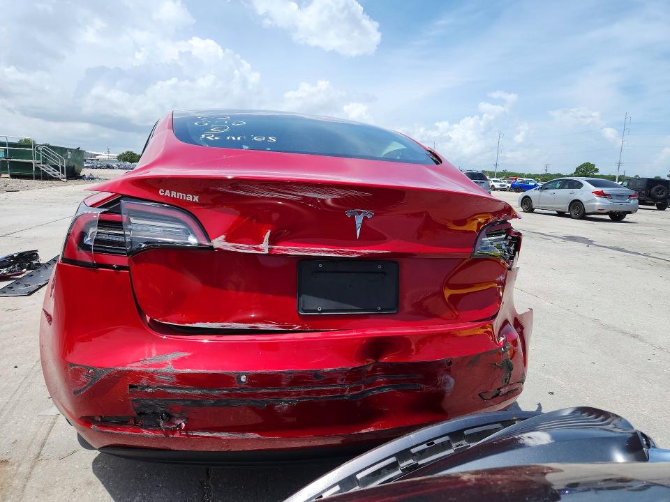 55625986 :رقم المزاد ، 5YJ3E1EA3NF103170 vin ، 2022 Tesla Model 3 مزاد بيع