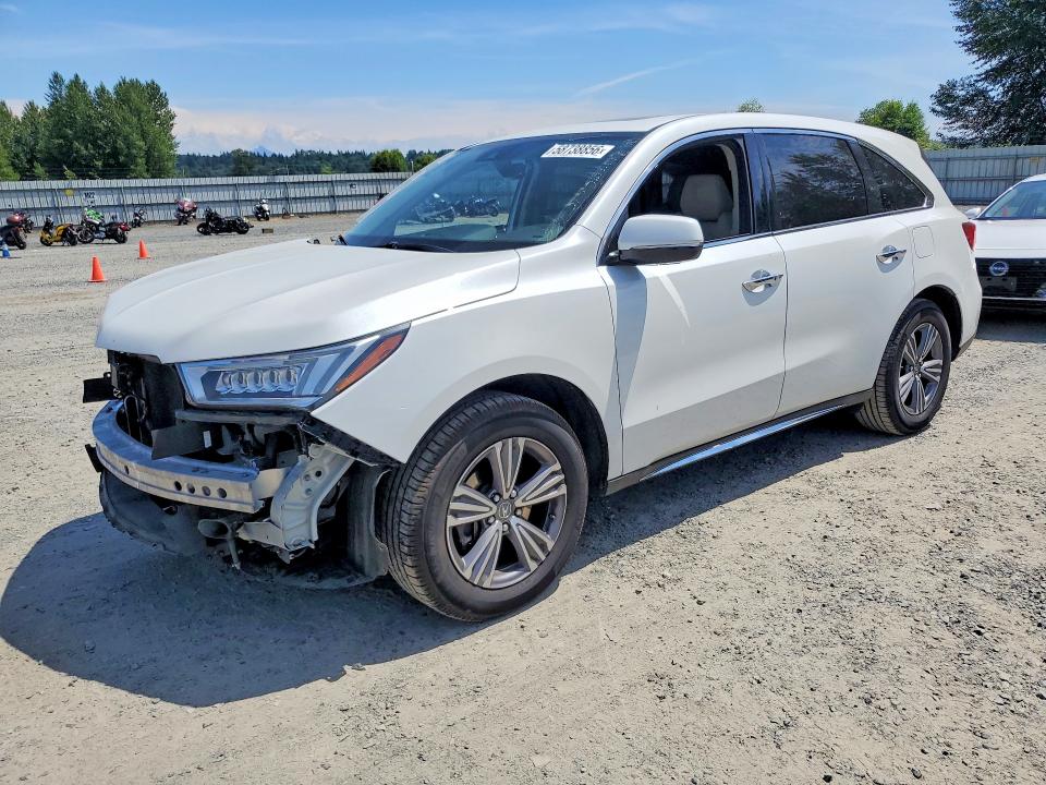 58738856 :رقم المزاد ، 5J8YD4H31LL050651 vin ، 2020 Acura Mdx مزاد بيع