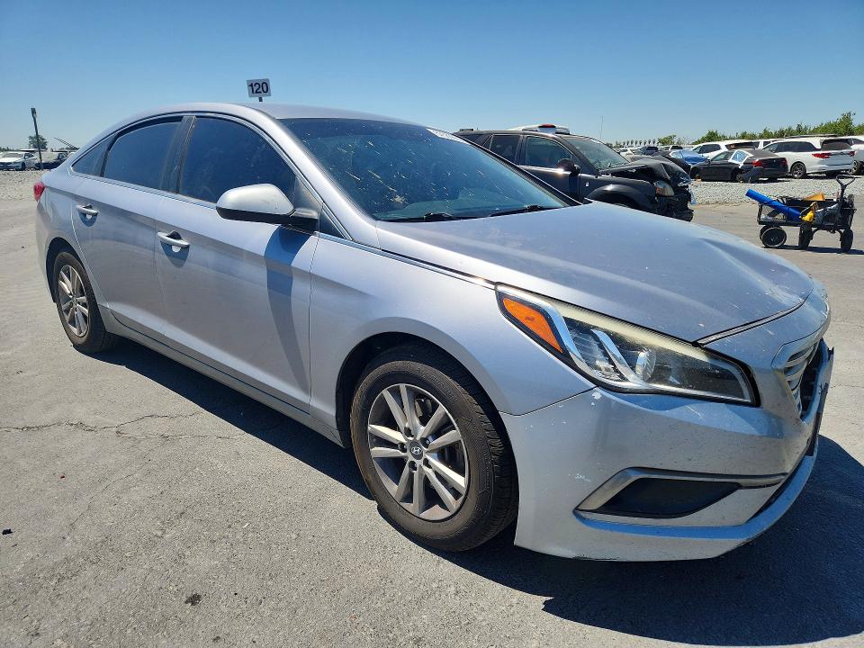 2017 Hyundai Sonata მანქანა იყიდება აუქციონზე, vin: 5NPE24AFXHH530971, აუქციონის ნომერი: 57585626