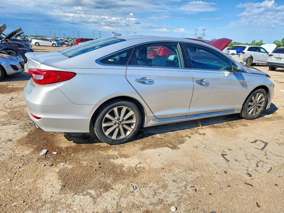 2017 Hyundai Sonata მანქანა იყიდება აუქციონზე, vin: 5NPE34AF8HH536023, აუქციონის ნომერი: 57369226