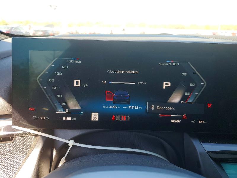 2024 Bmw I5 მანქანა იყიდება აუქციონზე, vin: WBY43FK08RCR38315, აუქციონის ნომერი: 55300996