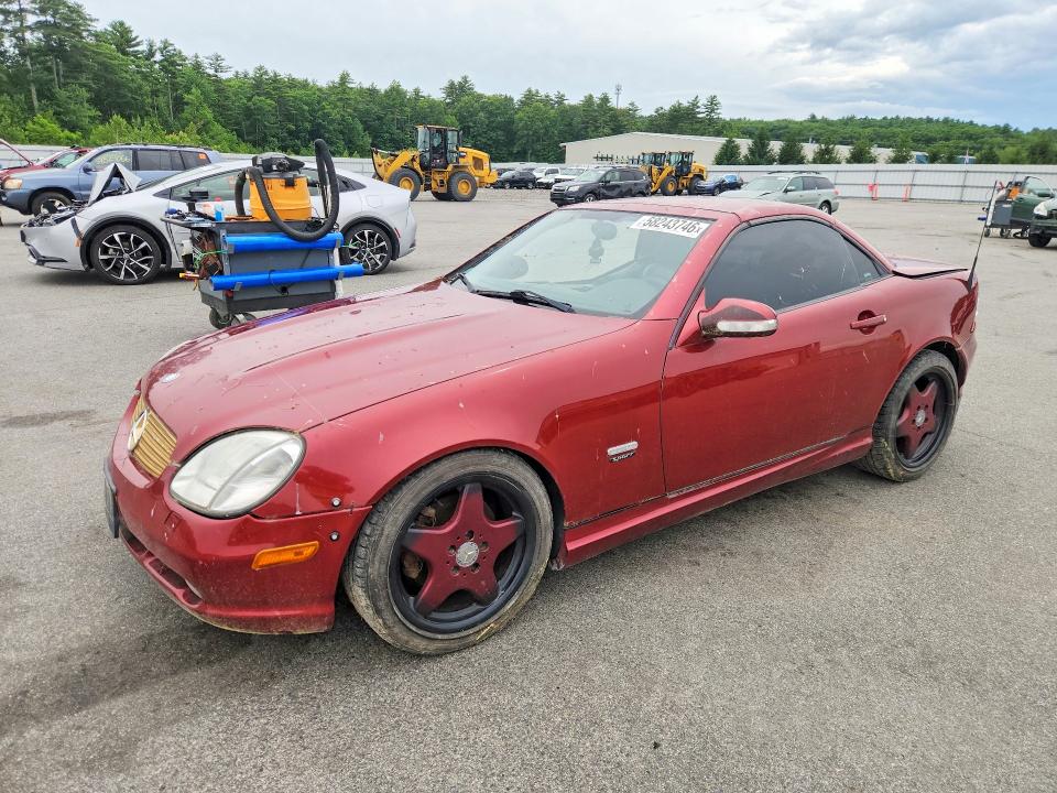 Продажа на аукционе авто 2001 Mercedes-benz Slk, vin: WDBKK65F21F205352, номер лота: 58243746