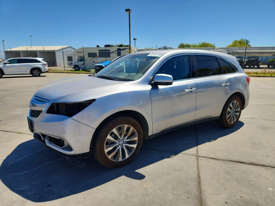 Продаж на аукціоні авто 2015 Acura Mdx, vin: 5FRYD3H43FB011390, номер лоту: 58151106